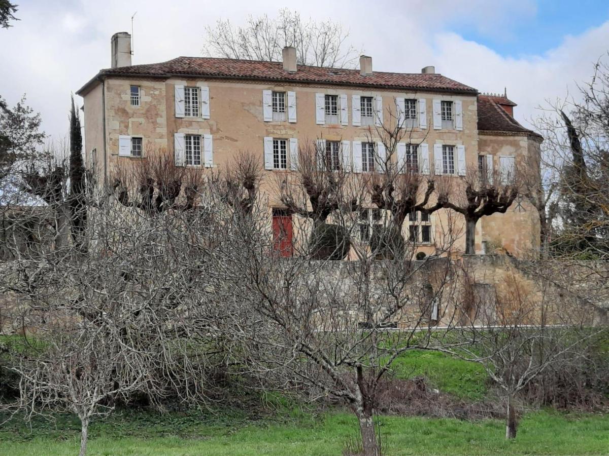 Chateau De Gardes Bed & Breakfast Castin Bagian luar foto