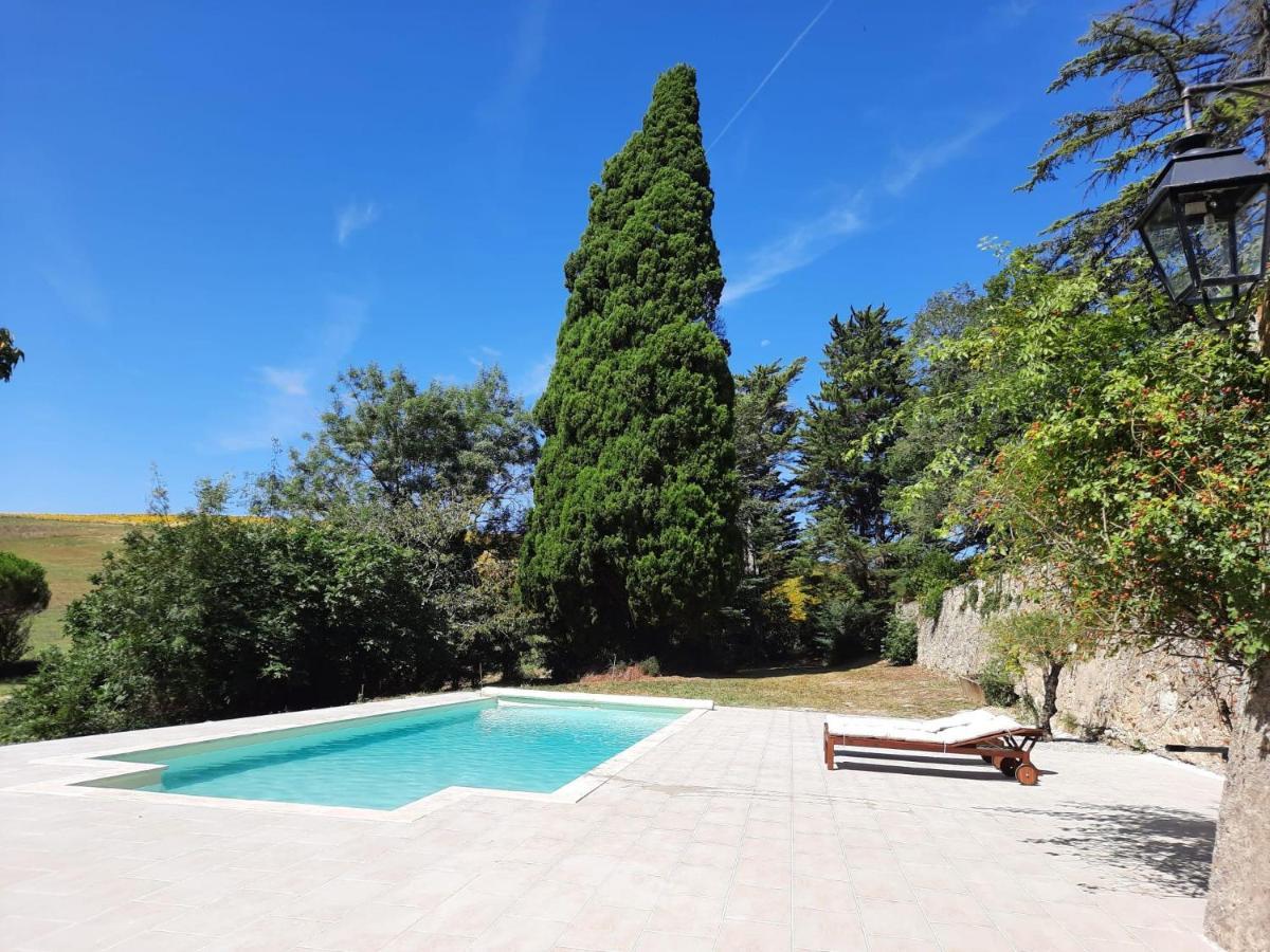 Chateau De Gardes Bed & Breakfast Castin Bagian luar foto